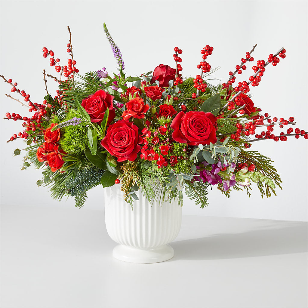 Big Red Bow Bouquet – CELEBRATE SHOP & DECOR LLC, Lilburn GA