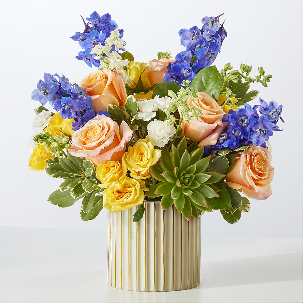 Cobalt Reverie Bouquet – CELEBRATE SHOP & DECOR LLC, Lilburn GA