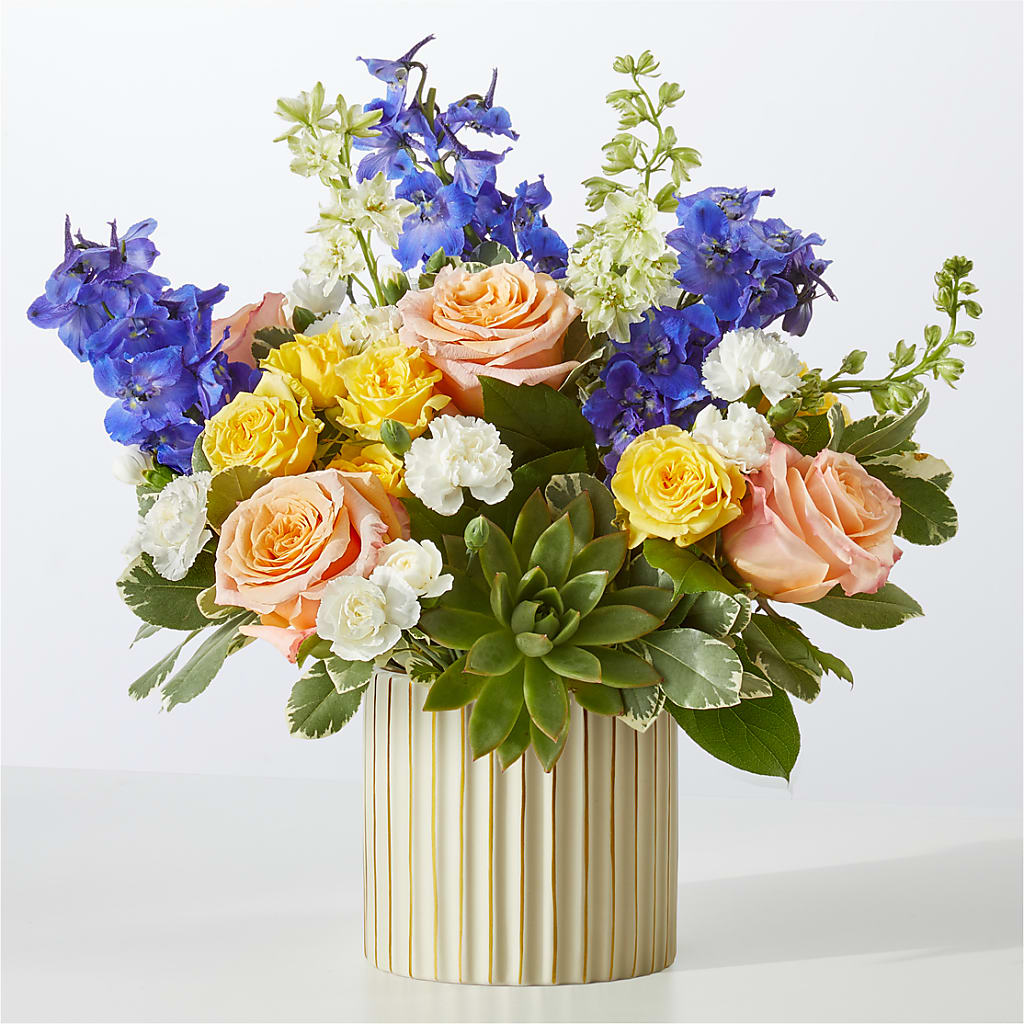 Cobalt Reverie Bouquet – CELEBRATE SHOP & DECOR LLC, Lilburn GA