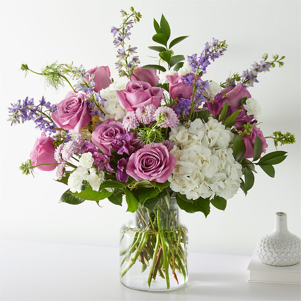 Violet Caress Bouquet – CELEBRATE SHOP & DECOR LLC, Lilburn GA