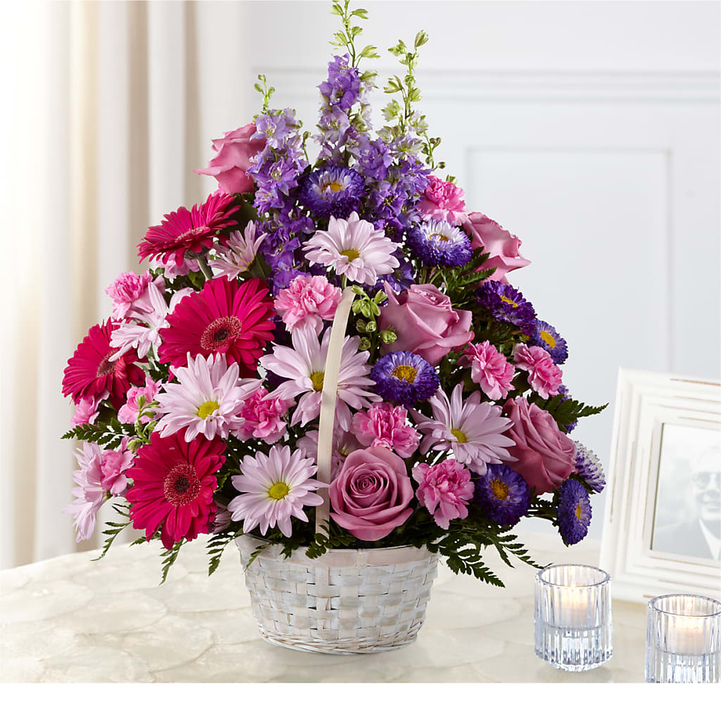 Pastel Peace Basket – CELEBRATE SHOP & DECOR LLC, Lilburn GA