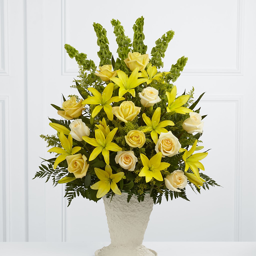 Golden Memories Arrangement – CELEBRATE SHOP & DECOR LLC, Lilburn GA