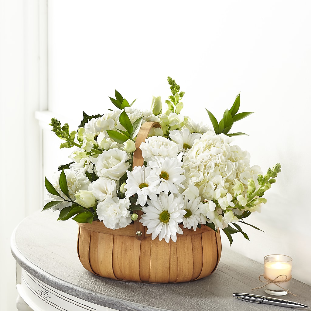 Pure Ivory Basket – CELEBRATE SHOP & DECOR LLC, Lilburn GA