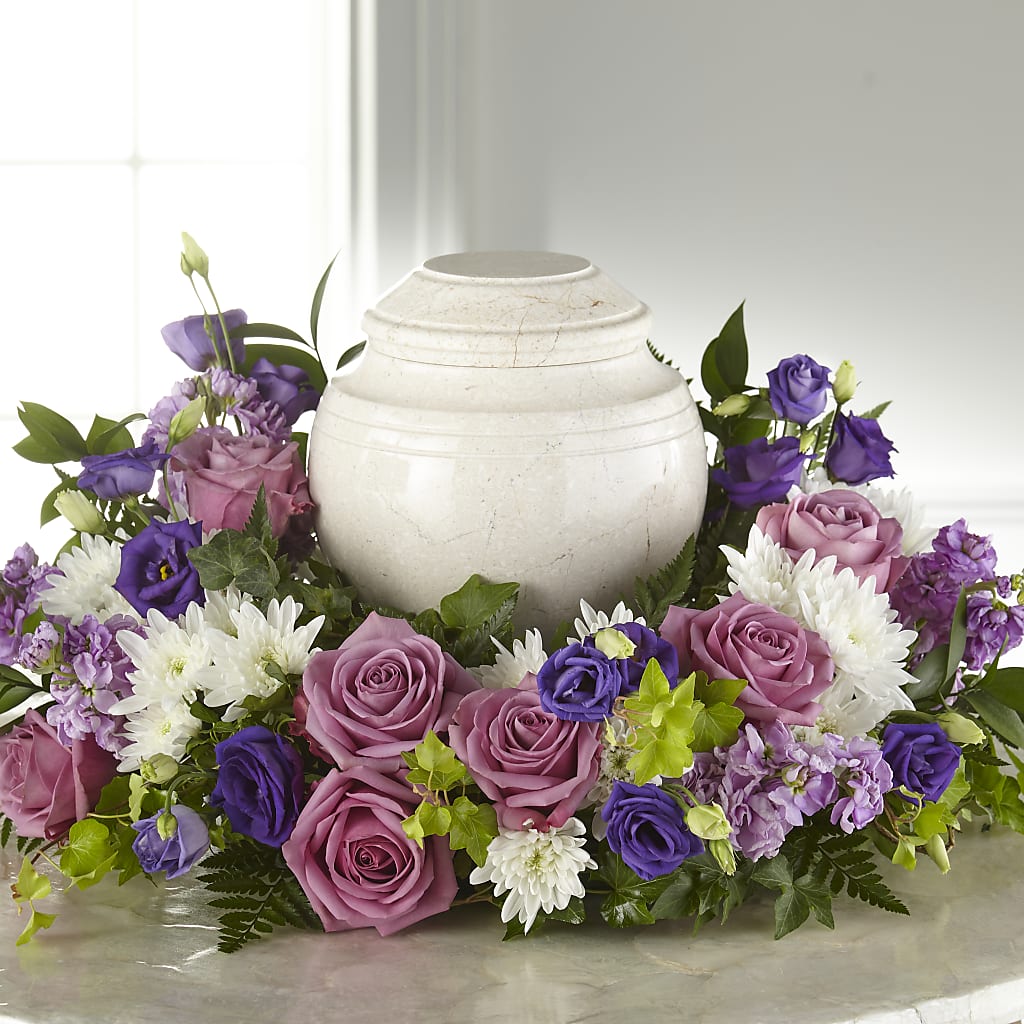 Blooming Sympathy Cremation Adornment – CELEBRATE SHOP & DECOR LLC, Lilburn GA