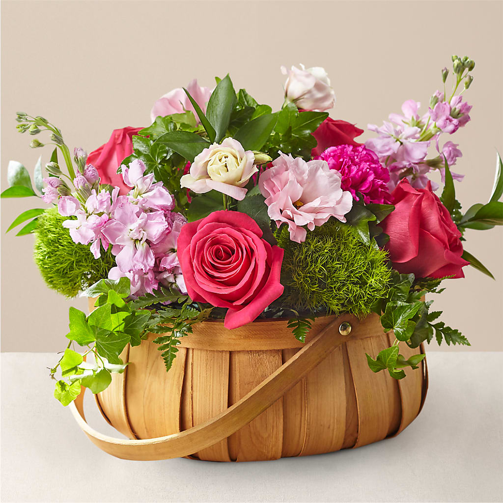 Radiance in Bloom Basket – CELEBRATE SHOP & DECOR LLC, Lilburn GA
