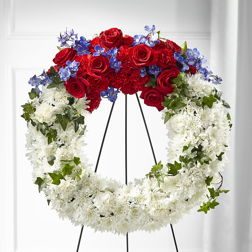 Patriotic Passion Wreath – CELEBRATE SHOP & DECOR LLC, Lilburn GA