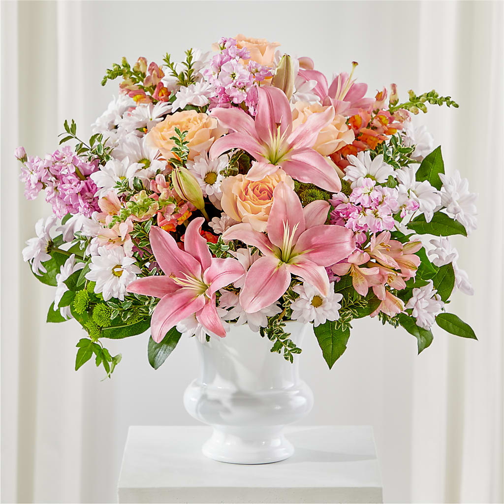 Heartfelt Gesture Urn Arrangement – CELEBRATE SHOP & DECOR LLC, Lilburn GA