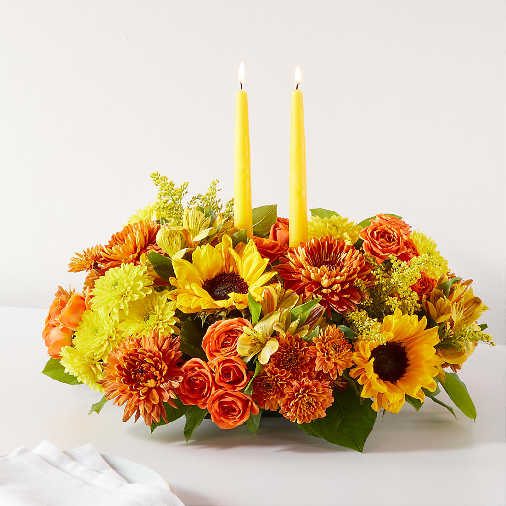 Autumn Harmony Centerpiece – CELEBRATE SHOP & DECOR LLC, Lilburn GA