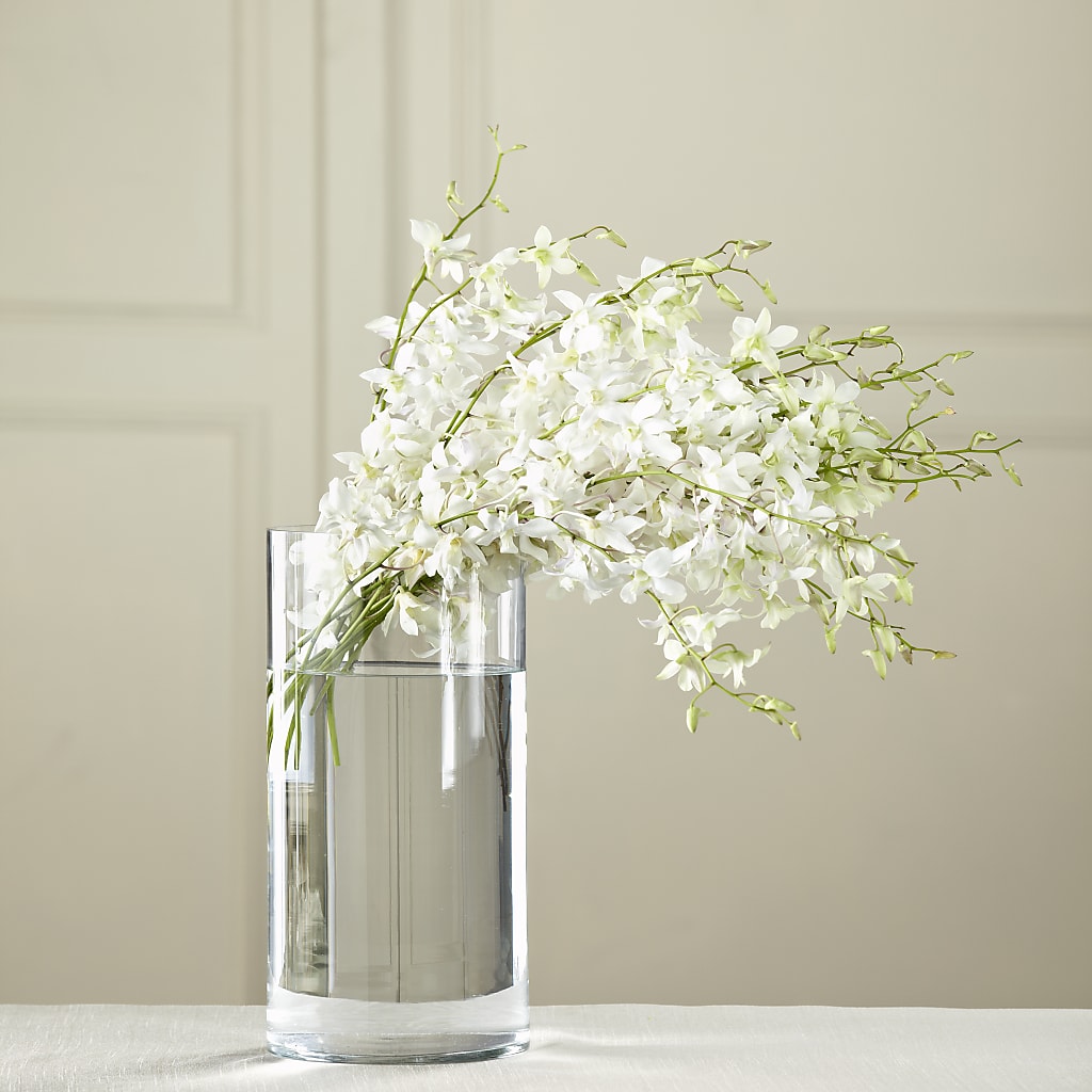White Dendrobium Bouquet – CELEBRATE SHOP & DECOR LLC, Lilburn GA