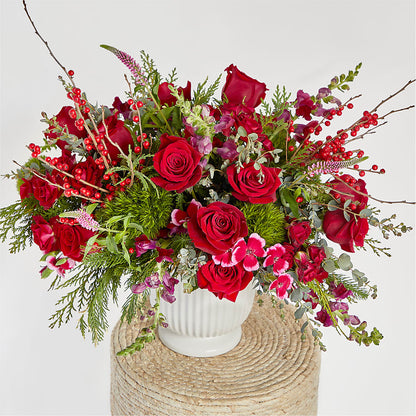 Big Red Bow Bouquet – CELEBRATE SHOP & DECOR LLC, Lilburn GA