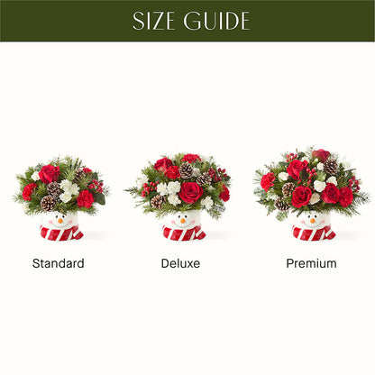 Jolly Snowman Bouquet – CELEBRATE SHOP & DECOR LLC, Lilburn GA
