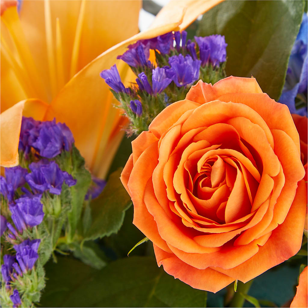 Radiant Citrus Box Bouquet – CELEBRATE SHOP & DECOR LLC, Lilburn GA