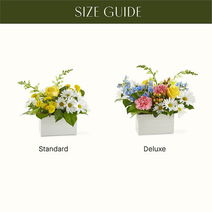 Sun Salutation Box Bouquet – CELEBRATE SHOP & DECOR LLC, Lilburn GA