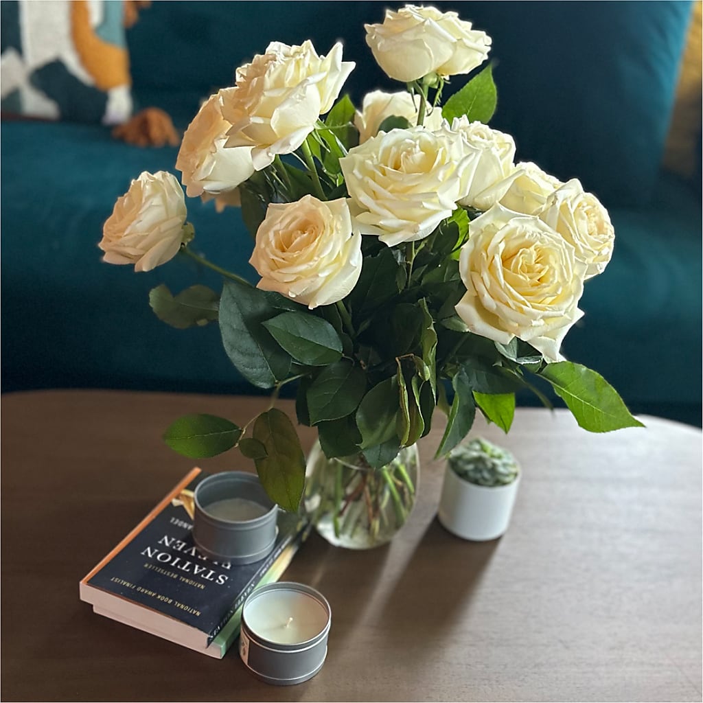 Long Stem Yellow Rose Bouquet – CELEBRATE SHOP & DECOR LLC, Lilburn GA