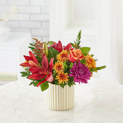 Burgundy Landscape Bouquet – CELEBRATE SHOP & DECOR LLC, Lilburn GA