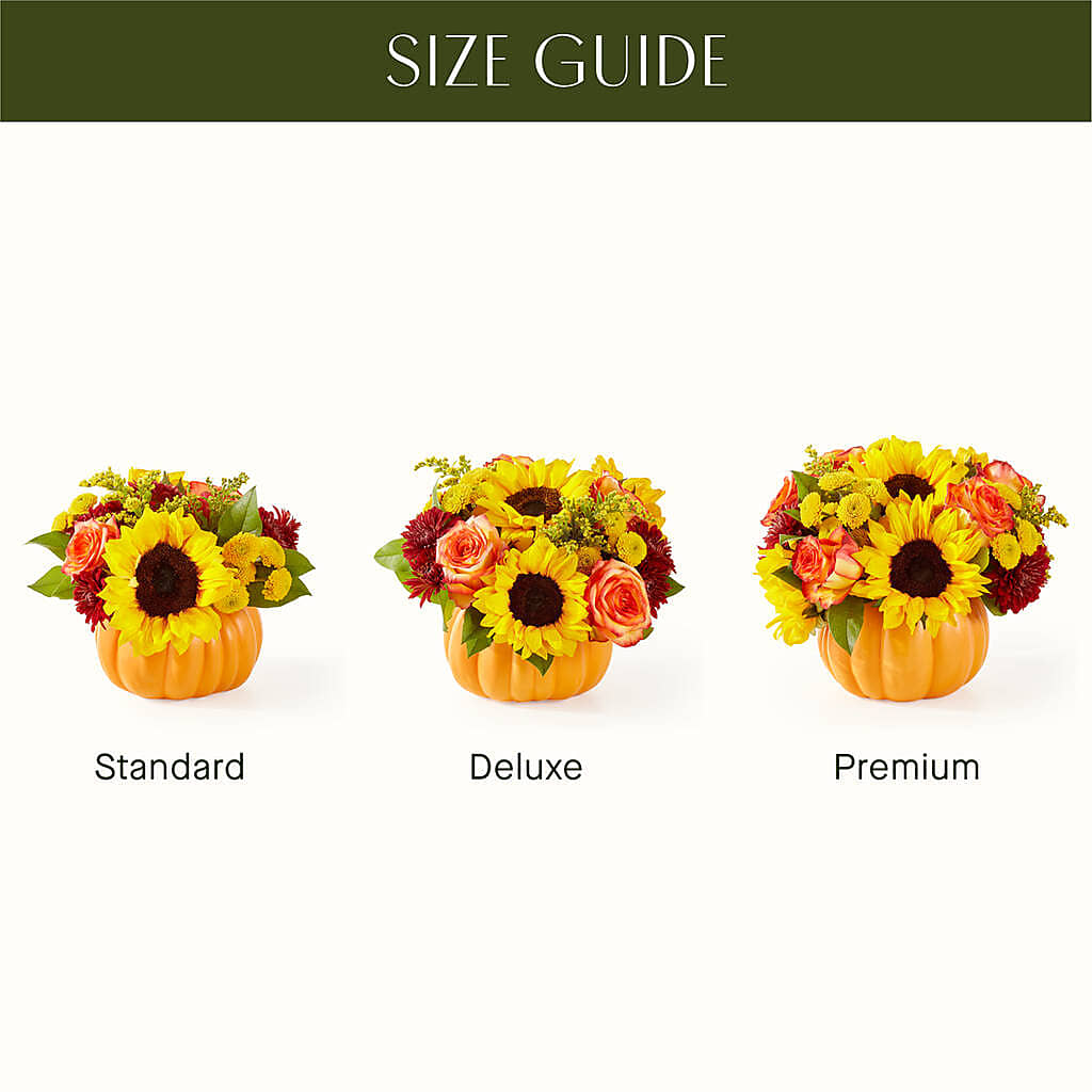 Golden Gourd Pumpkin Bouquet – CELEBRATE SHOP & DECOR LLC, Lilburn GA