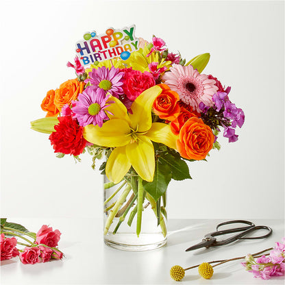 Cue the Confetti - A Florist Original – CELEBRATE SHOP & DECOR LLC, Lilburn GA