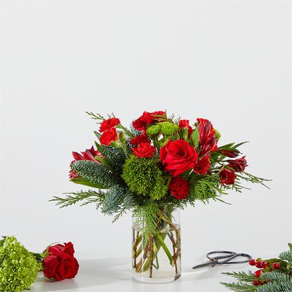 Merry Moment Bouquet – A Florist Original – CELEBRATE SHOP & DECOR LLC, Lilburn GA