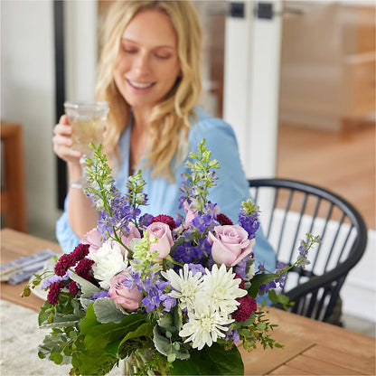 Violet Frost Bouquet – CELEBRATE SHOP & DECOR LLC, Lilburn GA