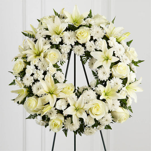Treasured Tribute Wreath – CELEBRATE SHOP & DECOR LLC, Lilburn GA