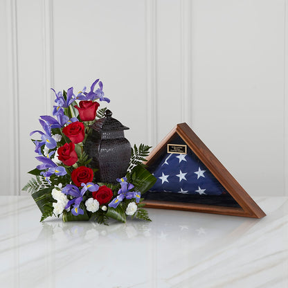 Patriotic Tribute Arrangement – CELEBRATE SHOP & DECOR LLC, Lilburn GA