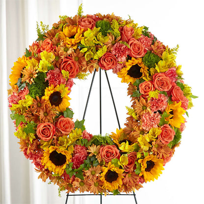 Autumnal Memories Wreath (Standard) – CELEBRATE SHOP & DECOR LLC, Lilburn GA