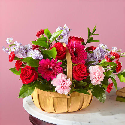 Pink Picnic Basket – CELEBRATE SHOP & DECOR LLC, Lilburn GA