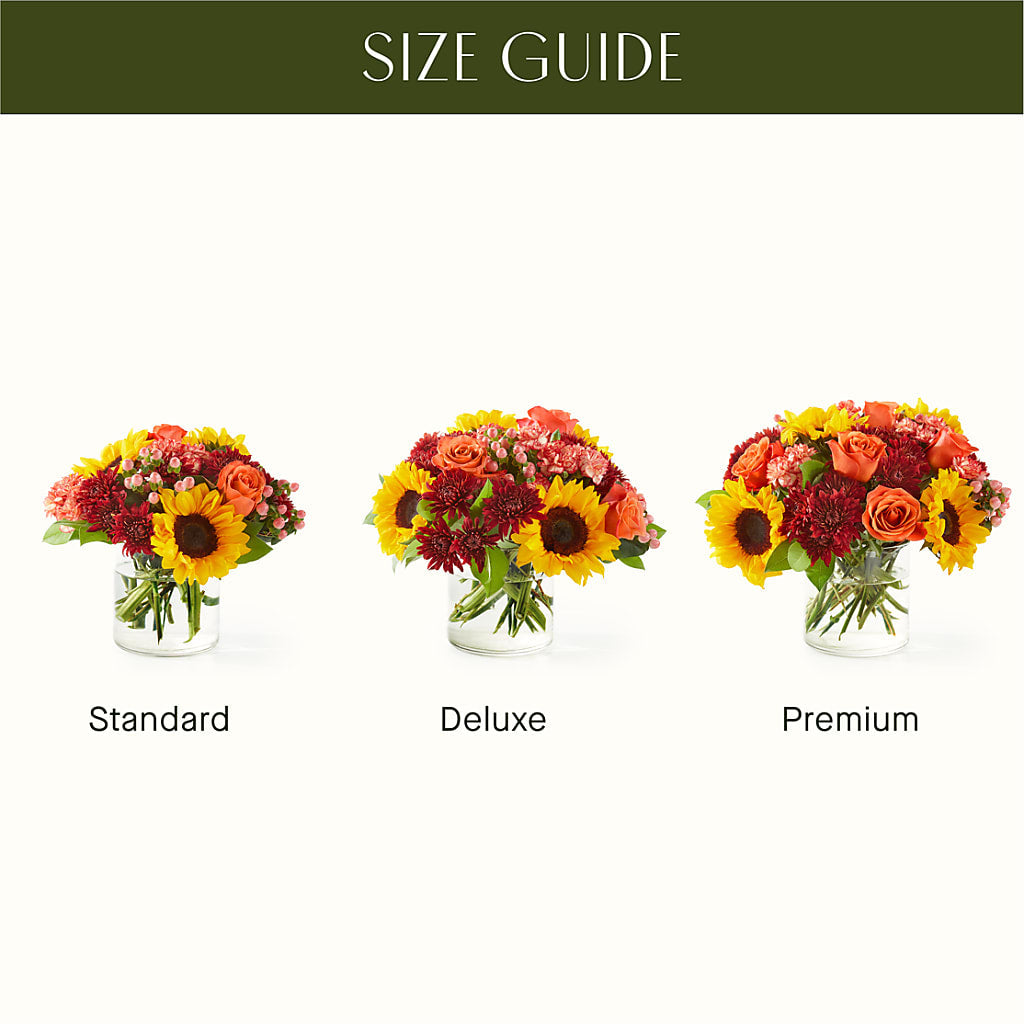 September Sunset Bouquet – CELEBRATE SHOP & DECOR LLC, Lilburn GA
