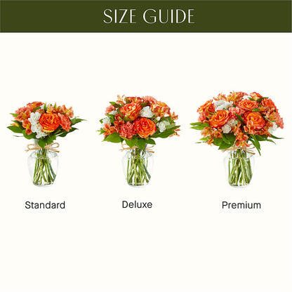 Apricot Glow Bouquet – CELEBRATE SHOP & DECOR LLC, Lilburn GA