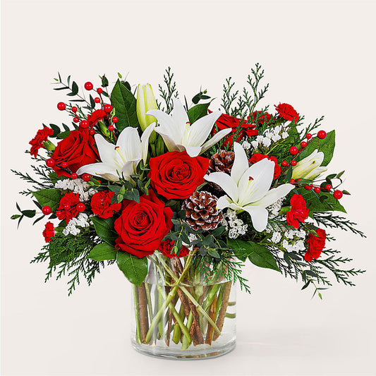 Best in Snow Bouquet – CELEBRATE SHOP & DECOR LLC, Lilburn GA