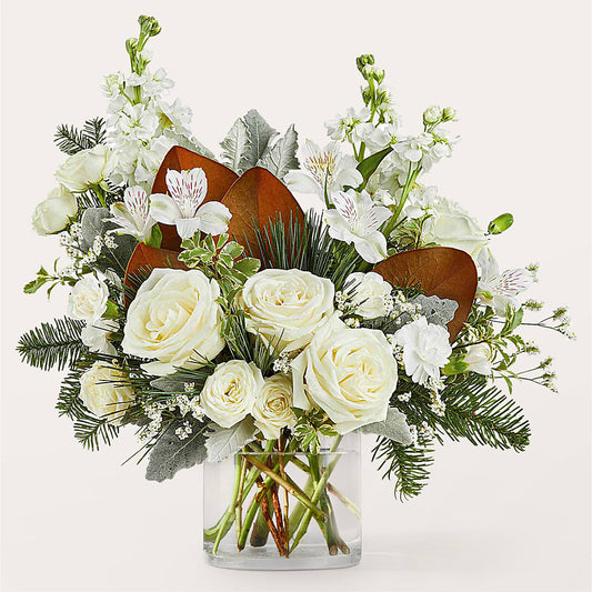 Fresh Snowfall Bouquet – CELEBRATE SHOP & DECOR LLC, Lilburn GA