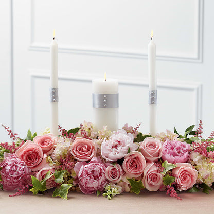 Worldwide Romance Unity Candle Arrangement – CELEBRATE SHOP & DECOR LLC, Lilburn GA