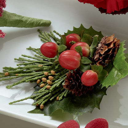 Red Berry Boutonniere – CELEBRATE SHOP & DECOR LLC, Lilburn GA